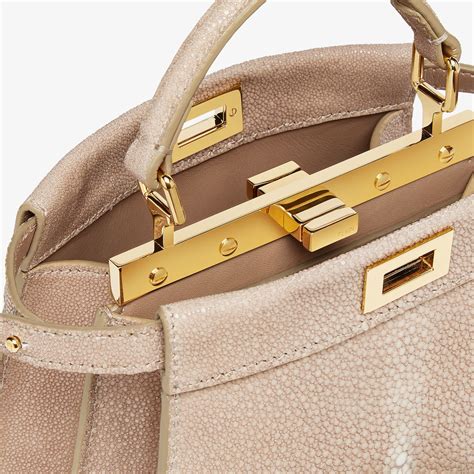 fendi bag teardrop closure|Peekaboo ISeeU Petite .